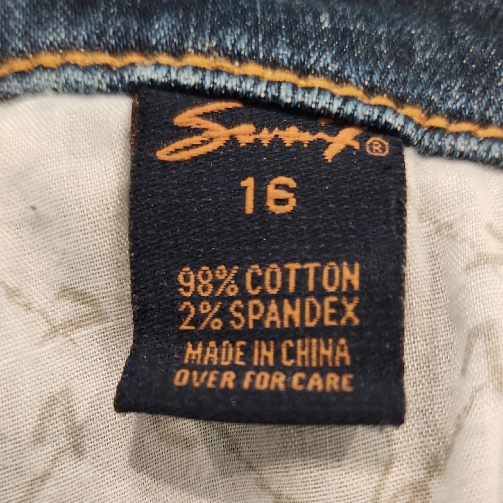 NWT Seven7 Indigo Flare Jeans SIZE 16 - Picture 9 of 15